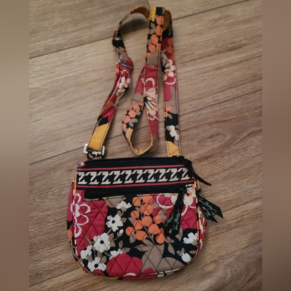 Vera Bradley Mini Hipster Cotton Crossbody in Bittersweet - Picture 1 of 3